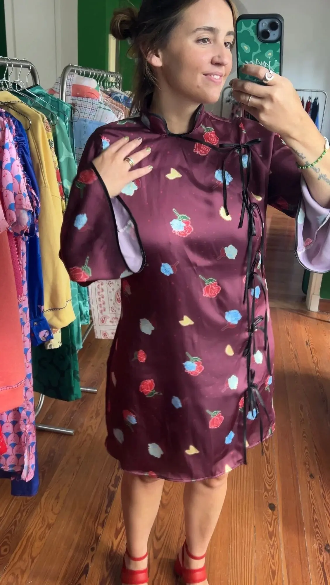 Vestido Lisa con mangas