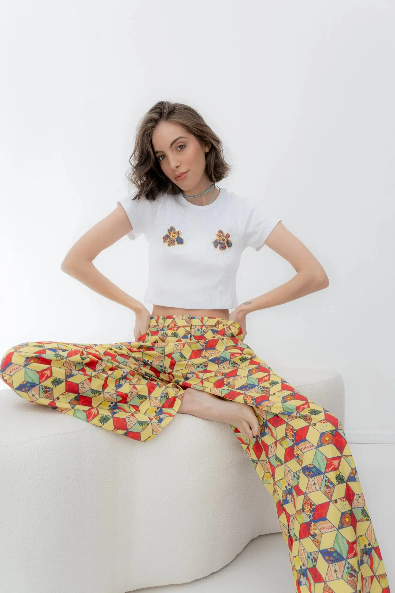 Remera Flower  - cápsula Joyce