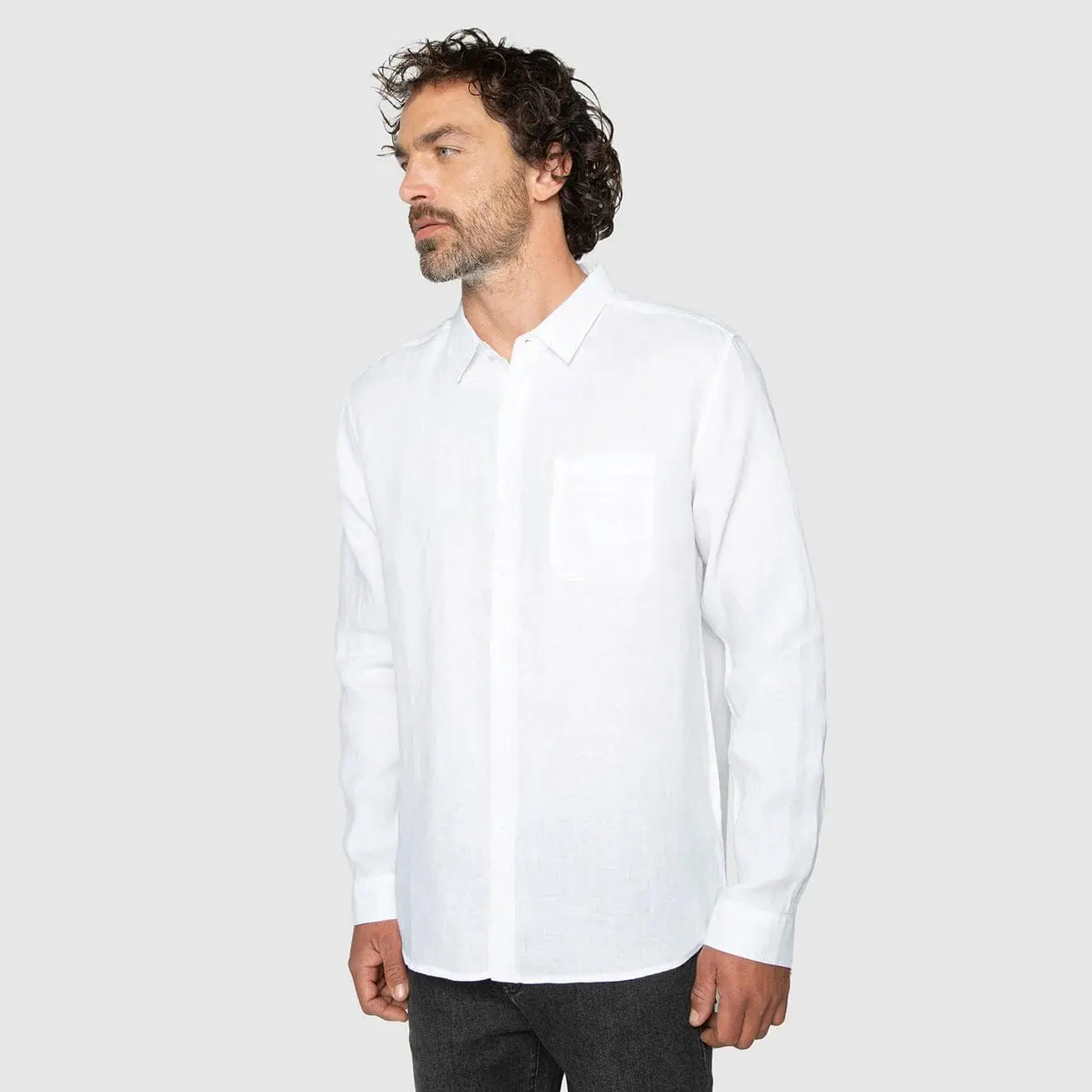 Long shirt linnen