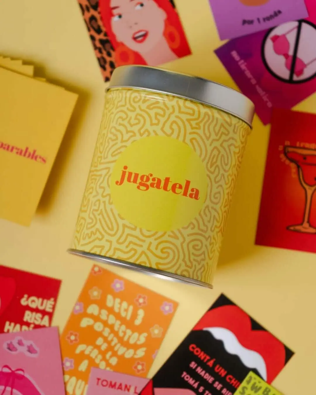 Jugatela Amarillo - Inseparables