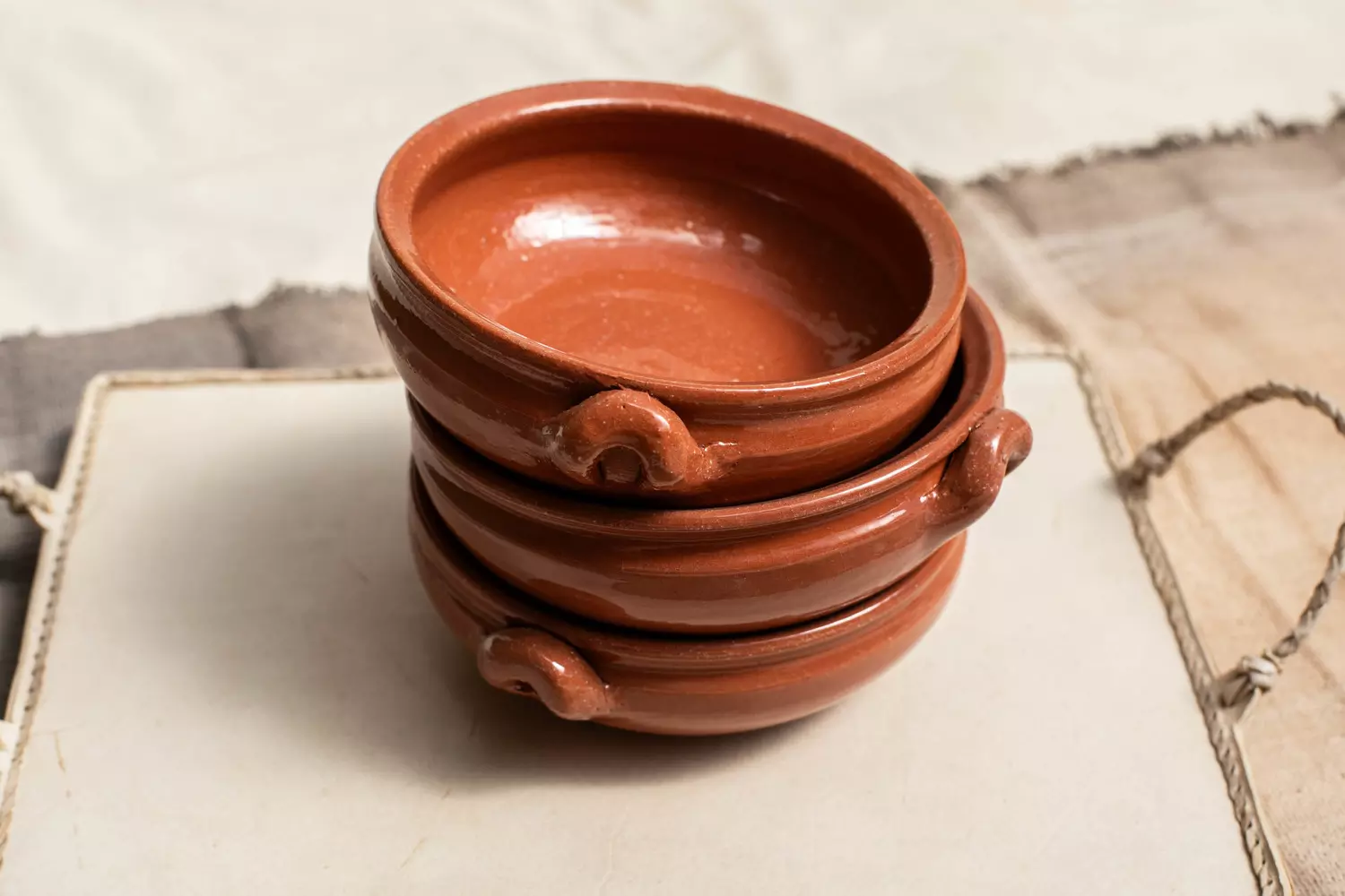 Cazuelas de barro